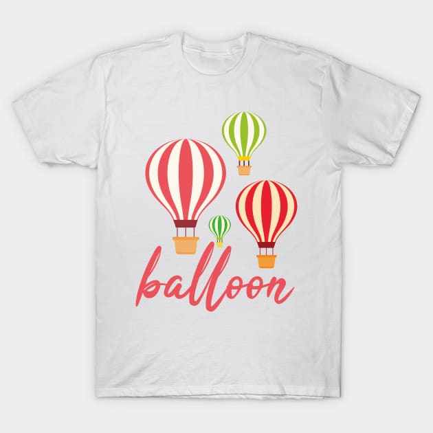 Hot Air Balloons T-Shirt by Jkinkwell